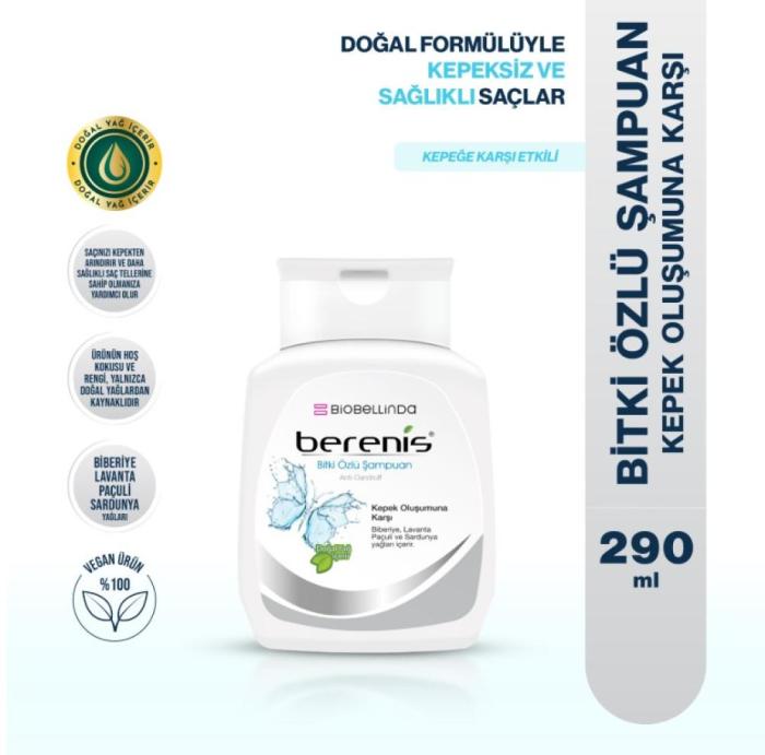 Biobellinda Berenis Bitki Özlü Şampuan 290 Ml