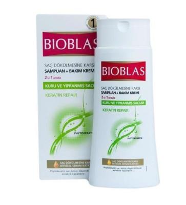 Bioblas Şampuan 2/1 400 Ml Kuru Ve Yıpranmış Saçlar