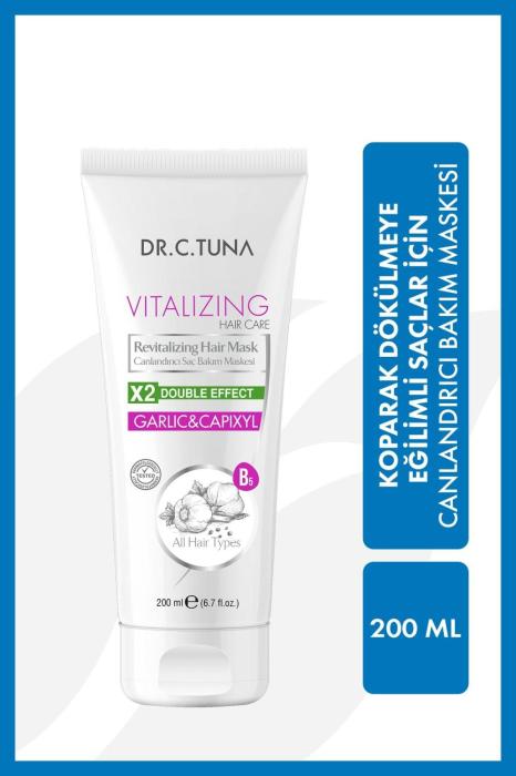 Dr. C. Tuna Sarımsaklı Saç Maskesi 200 Ml